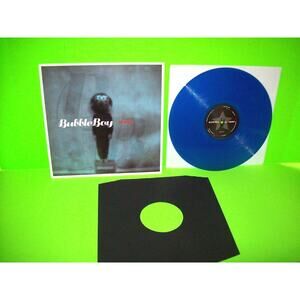 I Satellite ‎Bubbleboy Remixes Blue Vinyl 12" EP Record Limited Synth-Pop NM